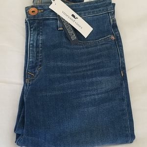 Vineyard Vines High Rise Skinny Ankle Jean